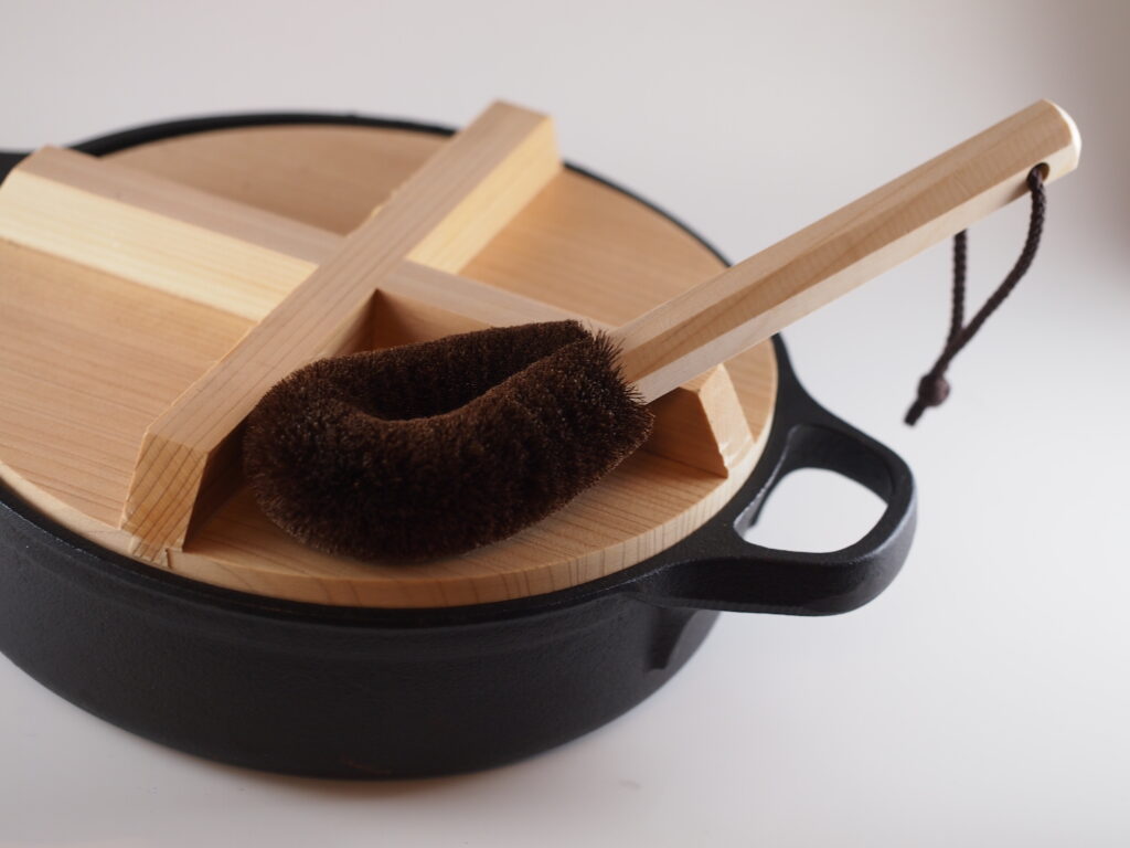 ゼンたわしシュロ ハンドルロングS